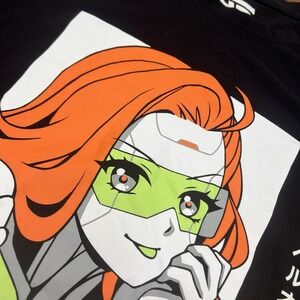Android 69 GamerSupps Waifu S.69 Men's Black XL T-Shirt RARE Anime NWOT